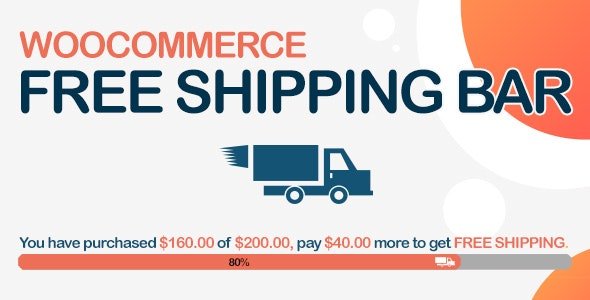Download WooCommerce Free Shipping Bar v1.2.3 - Drope